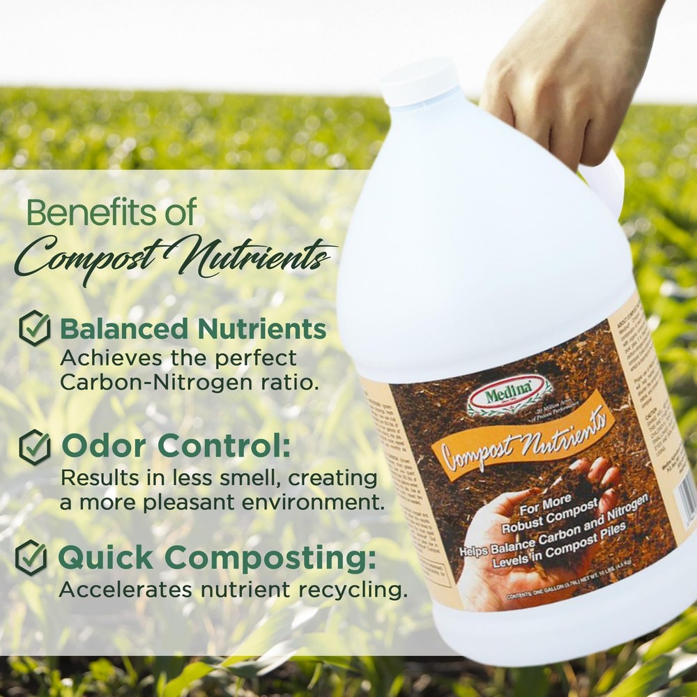 Medina Compost Activator & Accelerator for Soil Improvement Enhancer