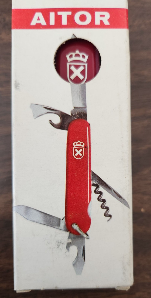 Aitor #16592 6 Blade 10 Function Multi Knife New Old Stock