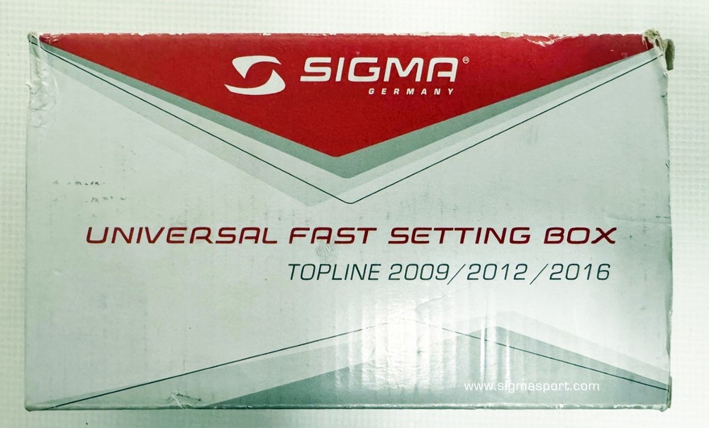 Sigma Germany Universal Fast Setting Box, Topline 2009 / 2012 / 2016