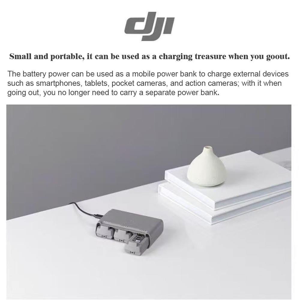 DJI Mini 2 Two-Way Charging Hub – Sequential Charging & Power Bank