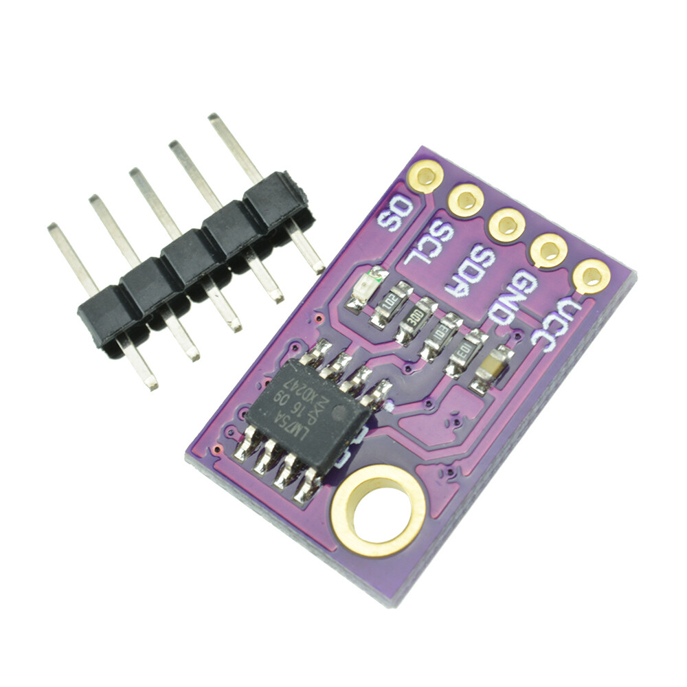 LM75A Temperature Sensor High-speed I2C Interface Development Board Module GOOD