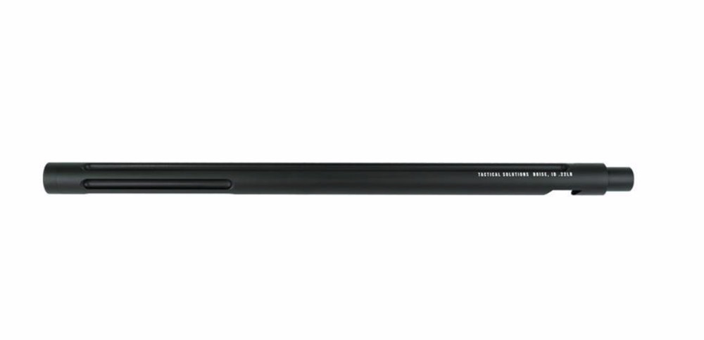 Tactical Solutions X-Ring 10/22 Matte Black Fluted Threaded Barrel 1022TE-MB