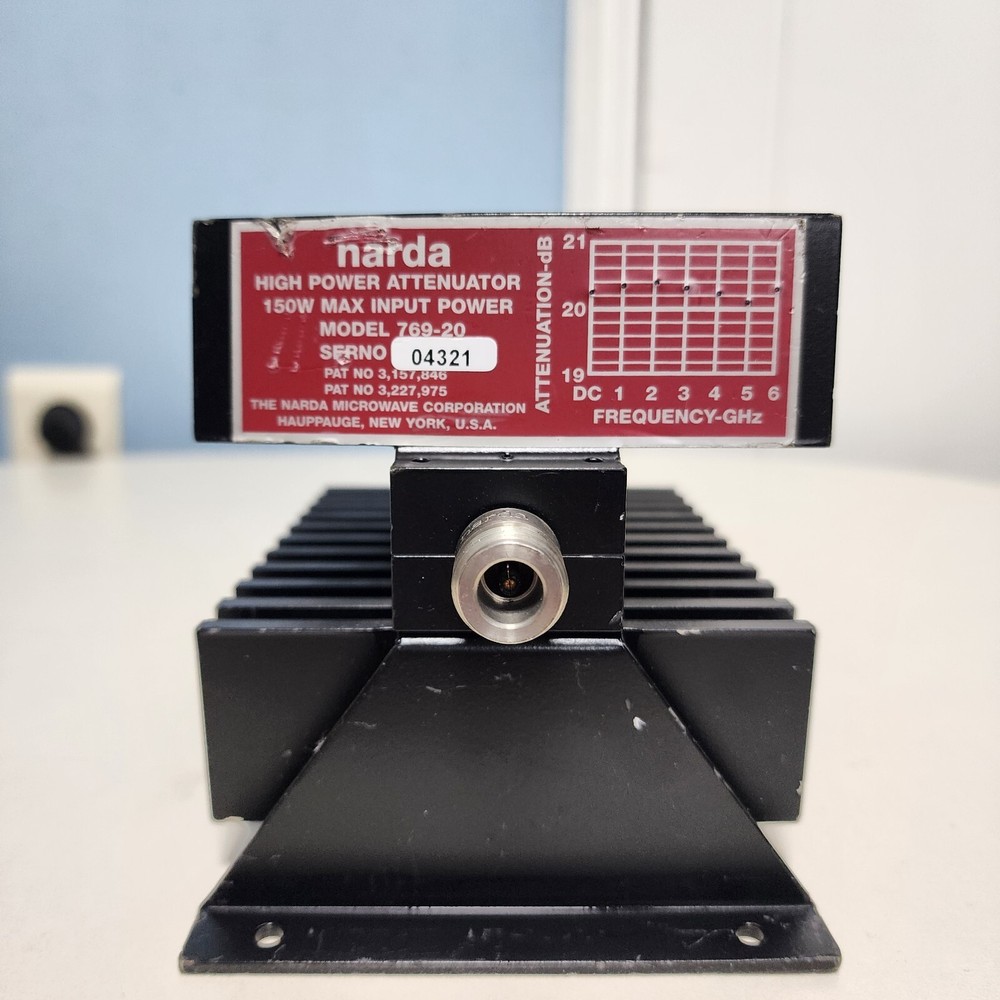 Narda 769-20 High Power Coaxial Attenuator