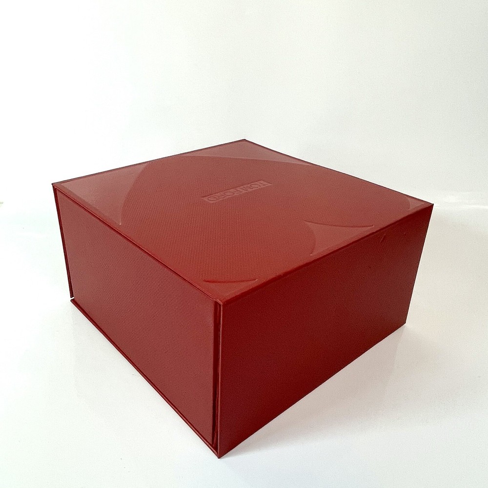 Authentic TOM FORD Square Empty Gift Box Packaging Heart Red 7.75"x4.25"