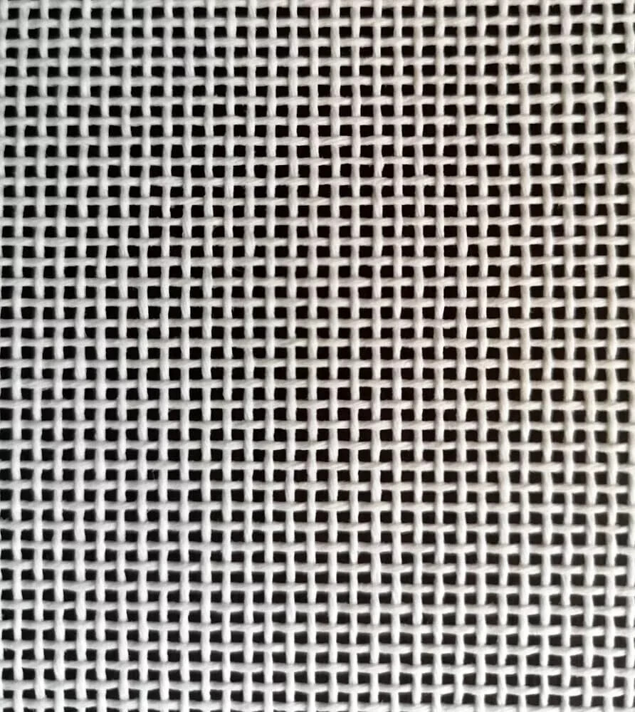 10ct DMC White Blank Mono Needlepoint Canvas 20"x20"