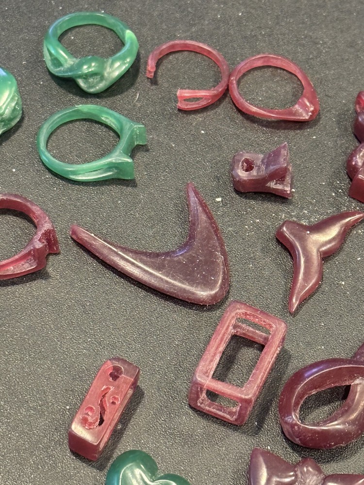Assorted Wax Patterns For Lost Wax Casting
