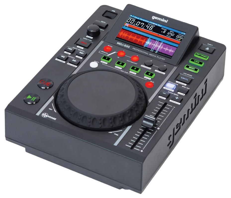 Professionale Media Player Con USB, 10.2cm Schermo - MDJ-500