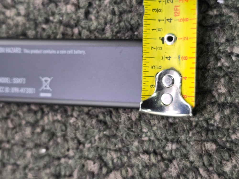 SimpliSafe SSKF3: Key Fob Remote for Home Security System Black