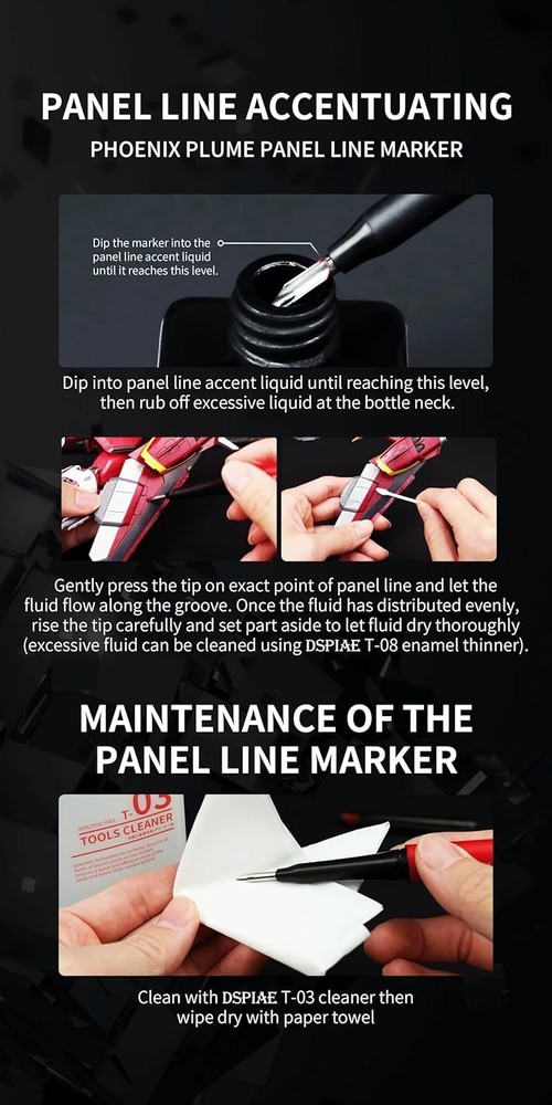 DSPIAE Departure Tool Set – Precision Hobby Tools for Models, Crafting, DIY