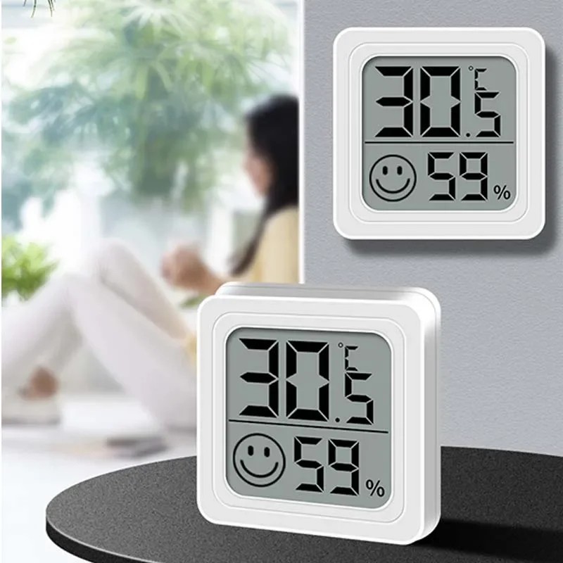 Mini LCD Digital Thermometer Hygrometer Indoor Temp Humidity Meter Sensor Gauge