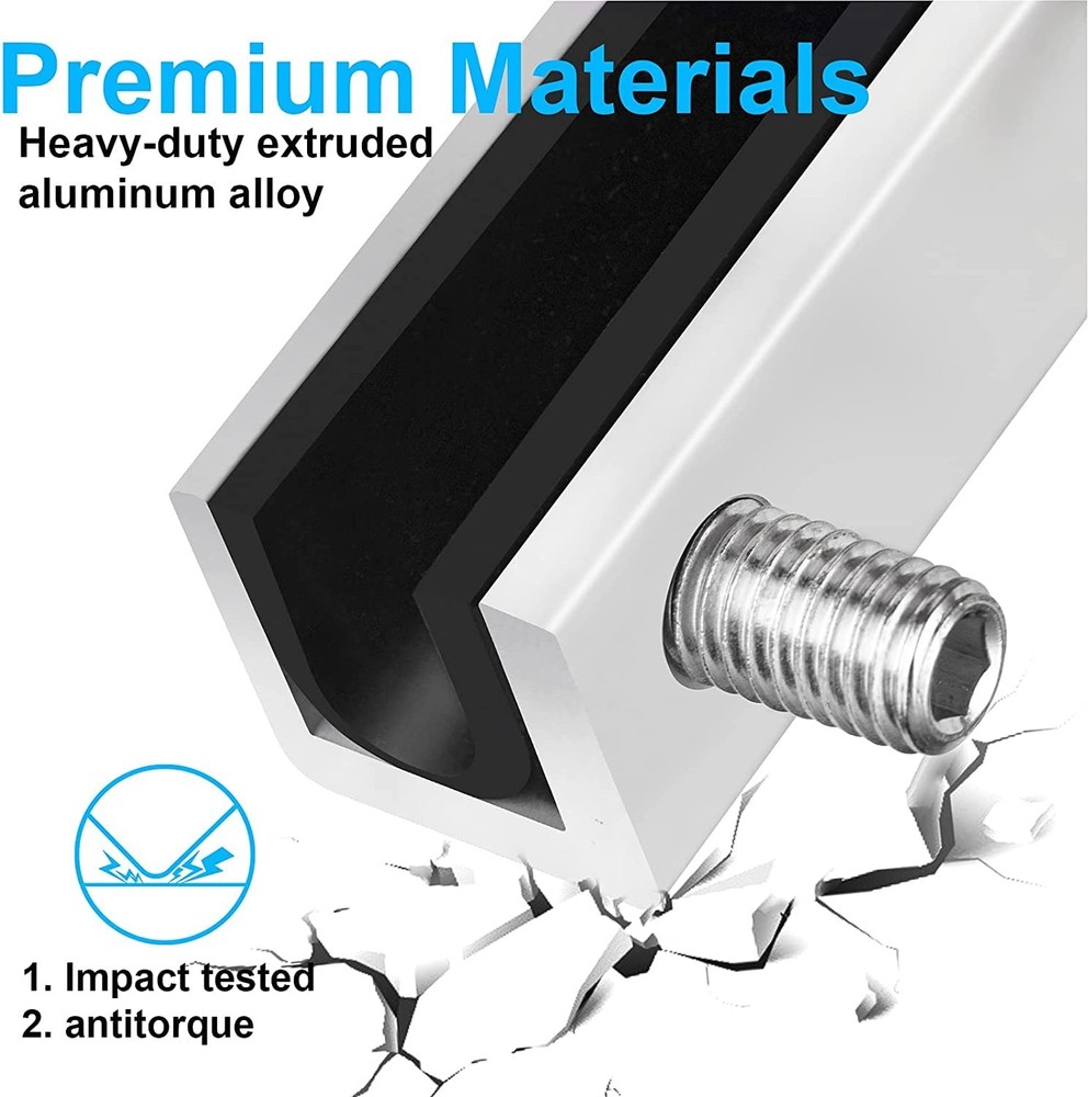 Window Locks, 8 Sets Sliding Security Window Lock with Key for Vertical & Hor...