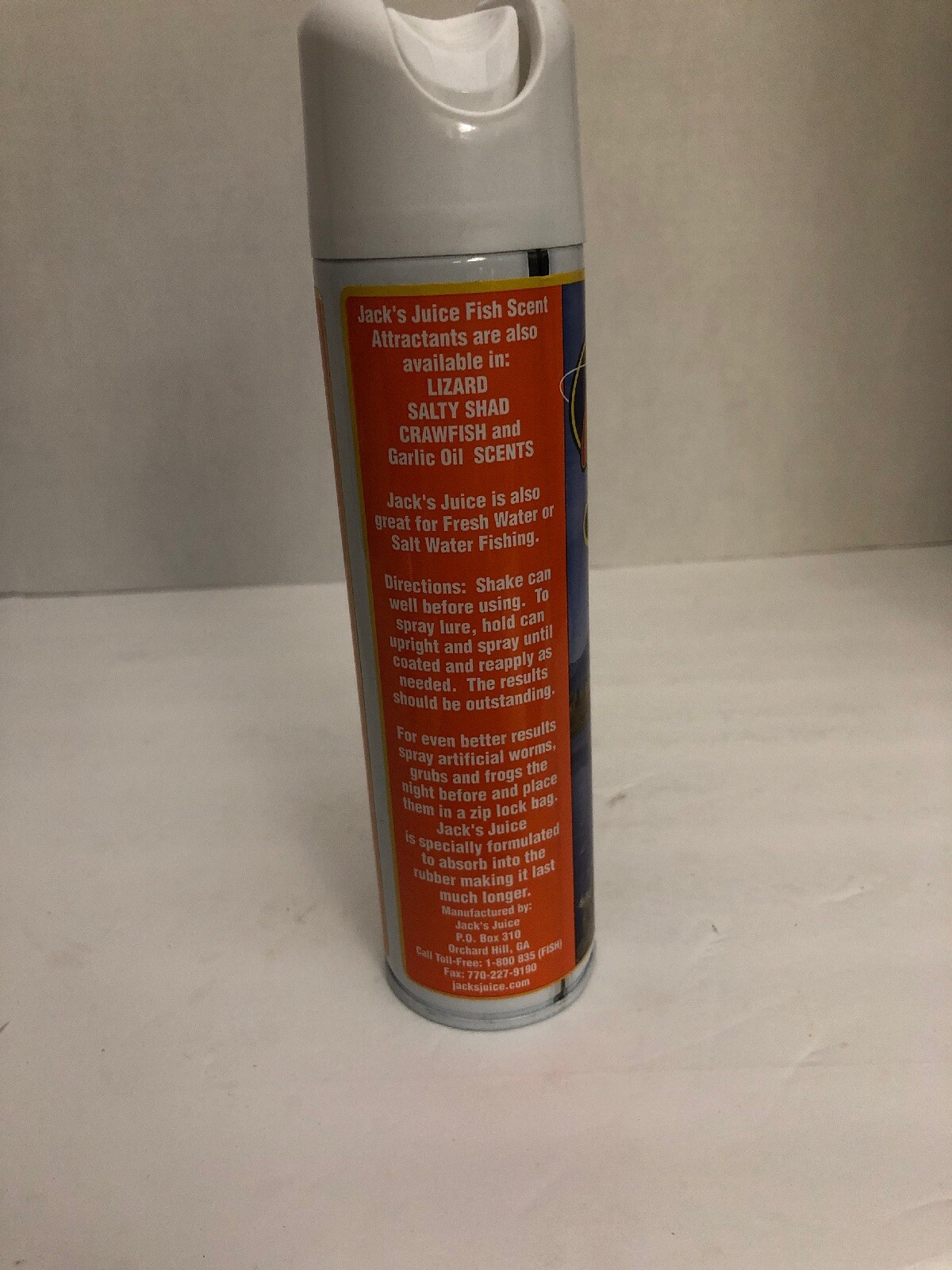 Jack’s Juice Spray 8oz Crawfish VERY RARE-Great For Artificial/Live-NEW-SHIP24HR