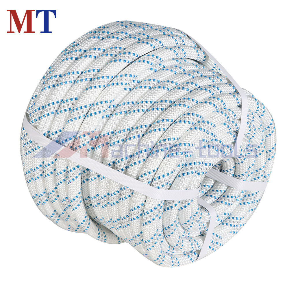 5/8" × 150' Pulling Rigging Line Double Braid Nylon Polyester Arborist Bull Rope