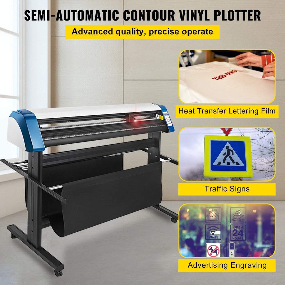 53in Precision-Controlled Vinyl Cutter with Offline Operation