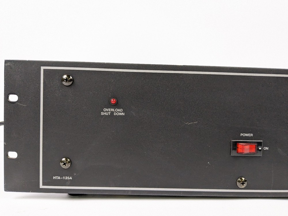 Bogen HTA-125A Power Amplifier 125W Rack Mountable