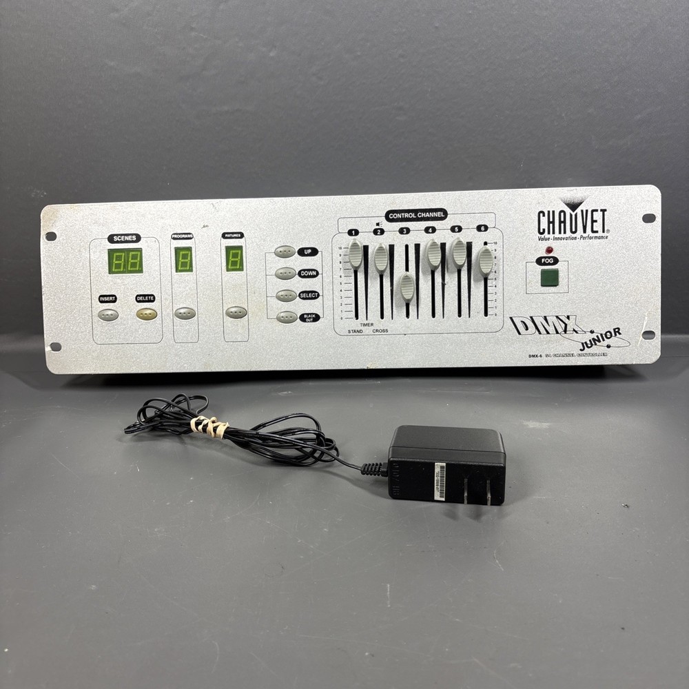 Chauvet DMX 6 Junior Light Controller Tested Works