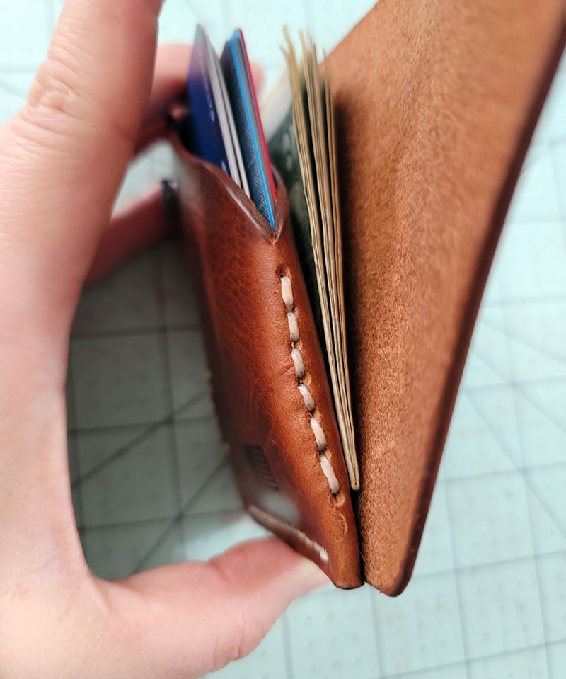 Handmade Leather Minimalist Wallet