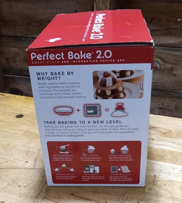 Perfect Bake 2.0 Smart Scale with Bluetooth