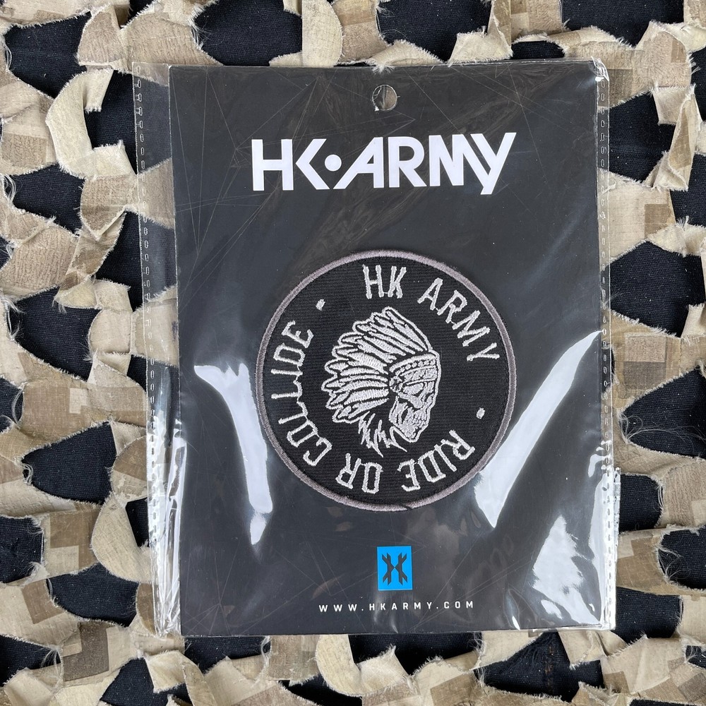 NEW HK Army Patch - Ride or Collide