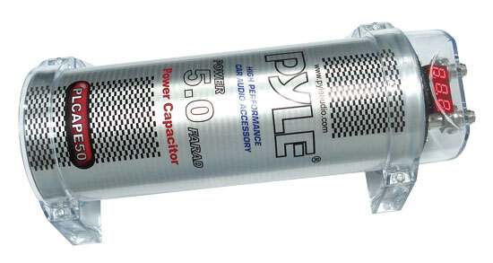 New Pyle PLCAPE50 5.0 Farad Digital Power Capacitor