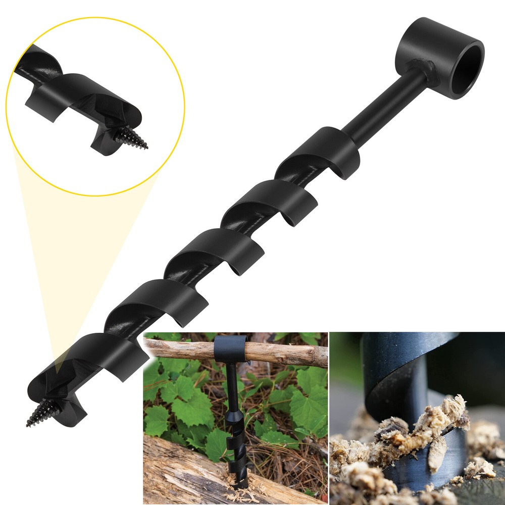 Wood Auger Drill Bit for Bushcraft Backpack and Camping✨