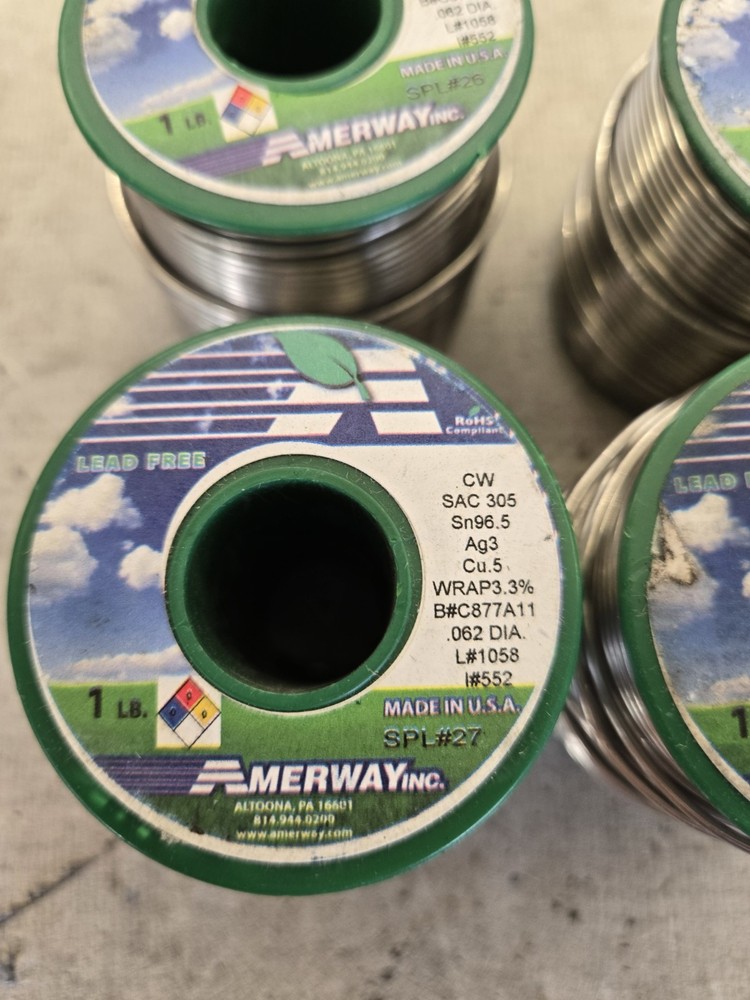 Amerway Solid Wire Solder SPL#27 4 Lbs