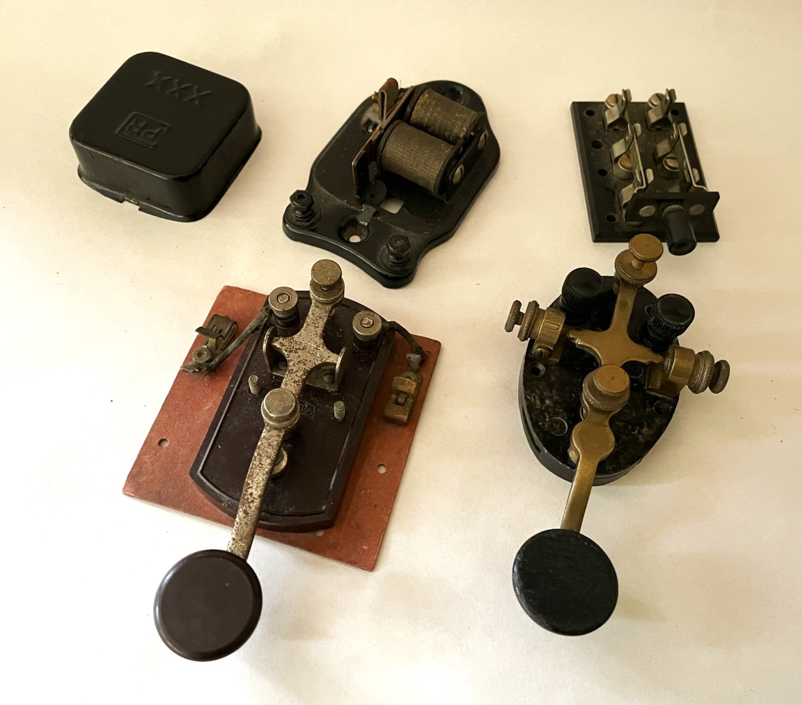 Military SpeedX Telegraph Keys + Misc – Lot w 4 (4)