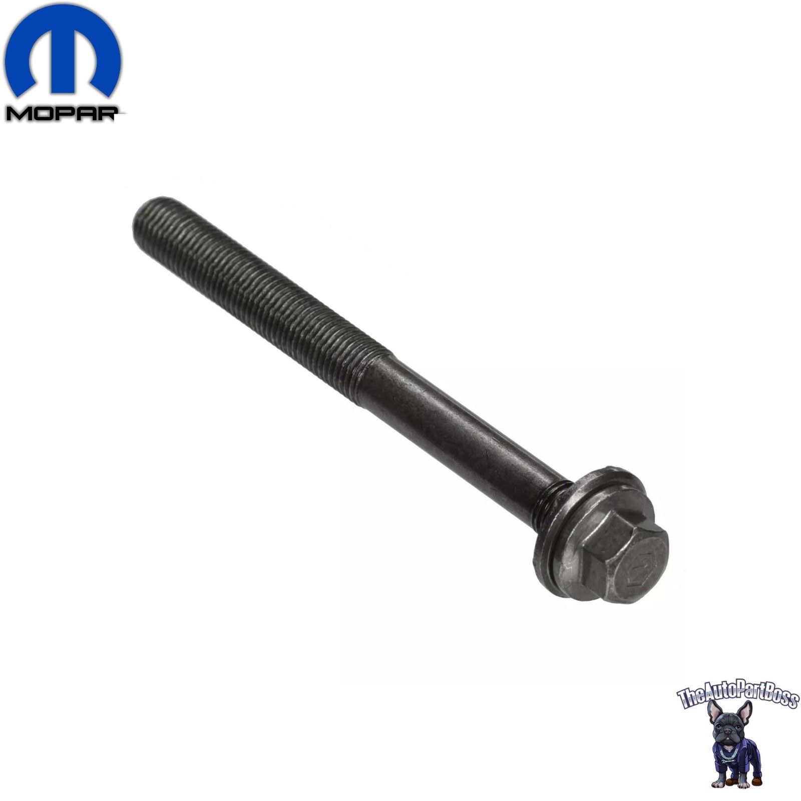 Hex Washer Head Bolt, Mounting OEM Mopar 6509564AA (M12X1.50X130)