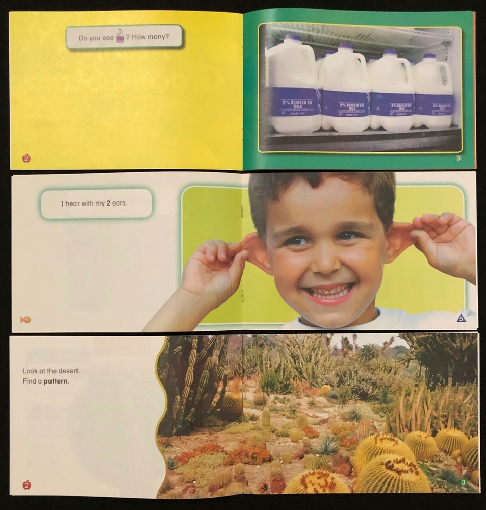 Kindergarten Math Readers -Real World (Math/Science & Math/Social Studies) BELOW