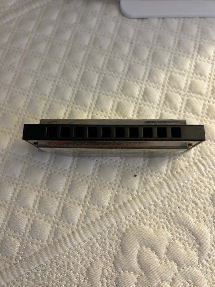Vtg Hohner Blues Band Harmonica