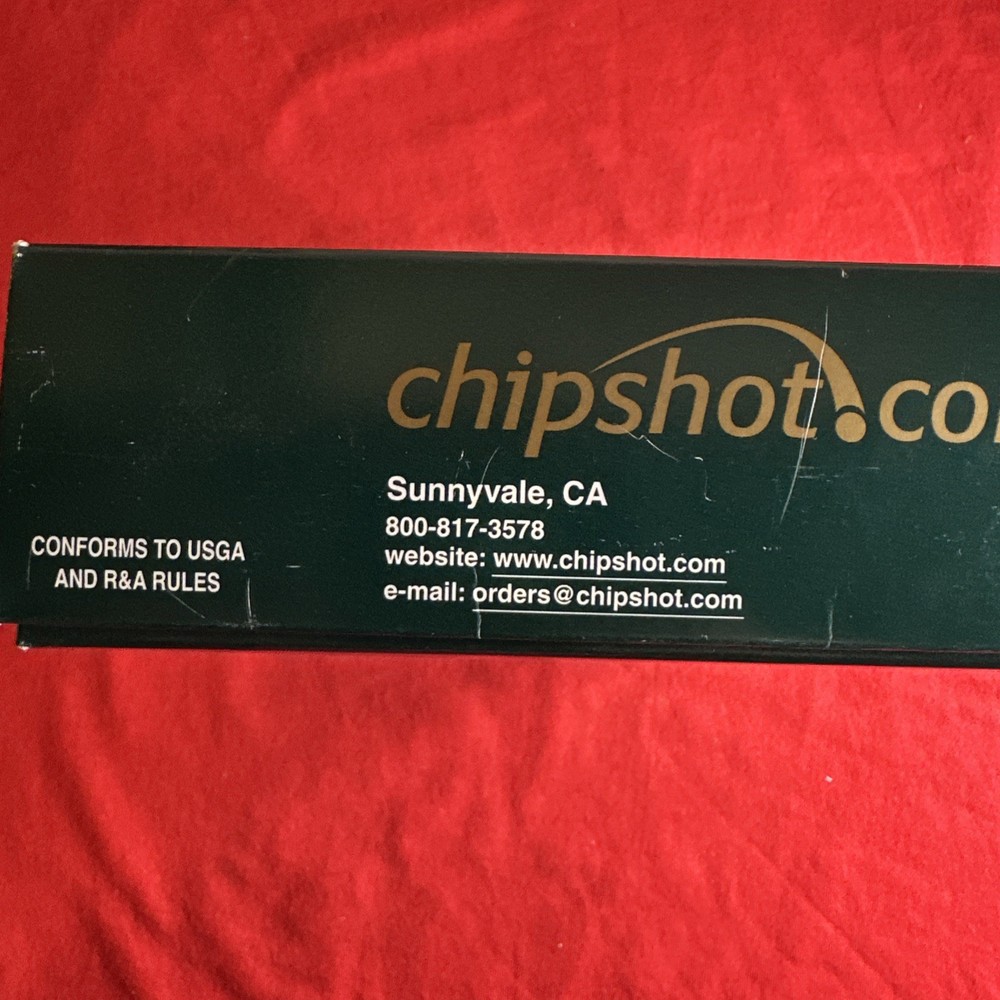 Chipshot High Performance Golf Balls One Dozen