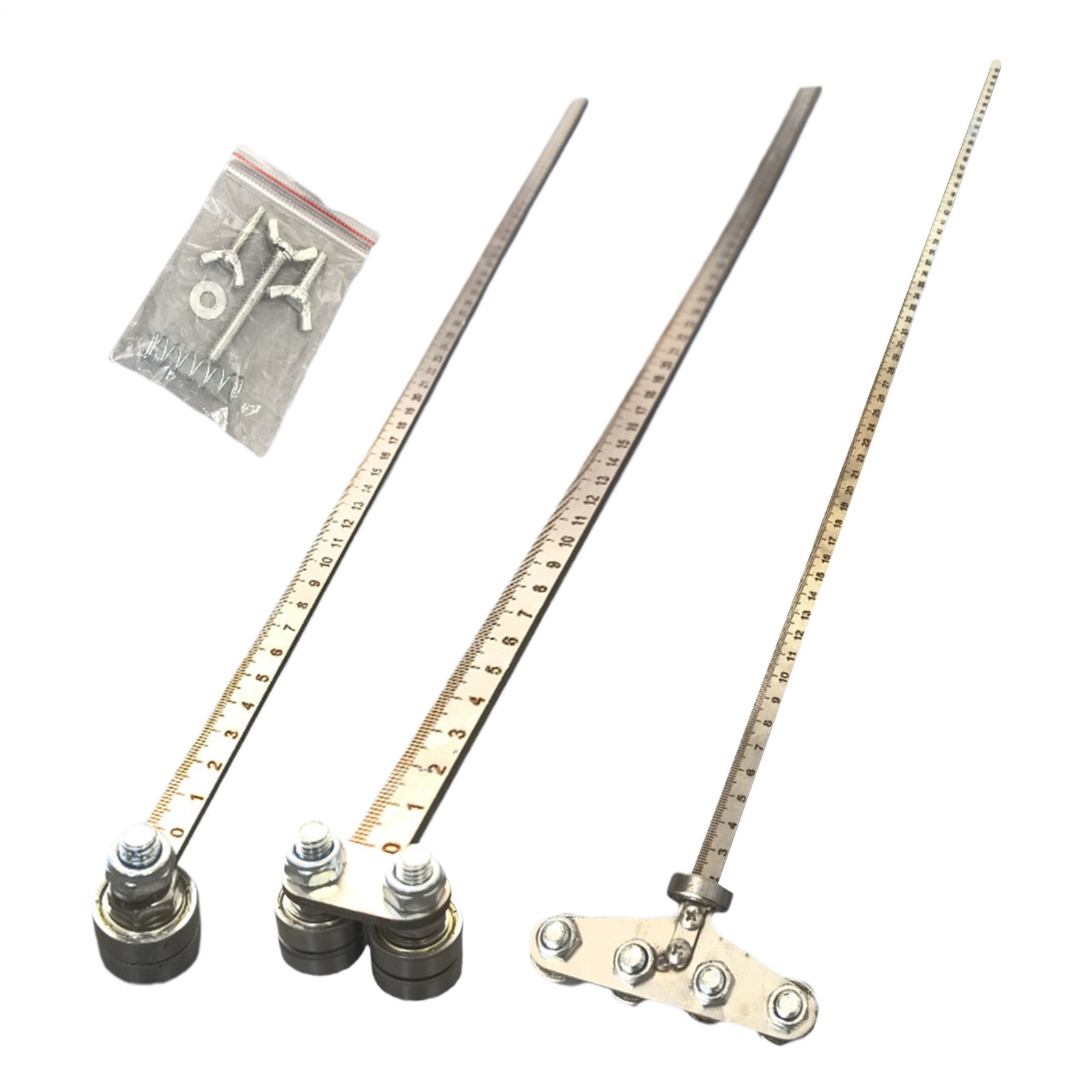 Stainless Steel Precision Cutting Guide for Circular Saws,Adjustable Guide Rail