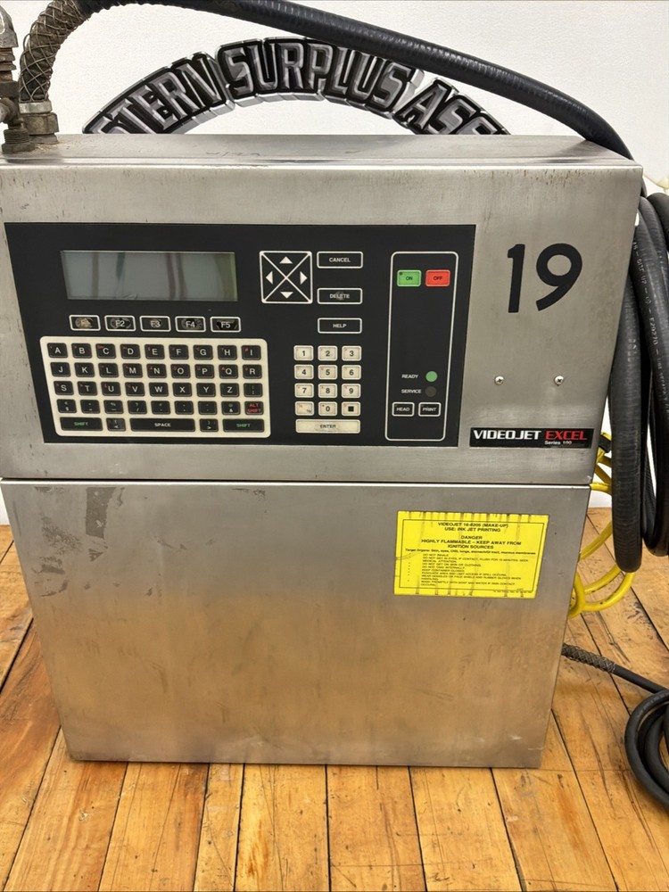 Videojet EXCEL/100 Ink Jet Printer 110 V #002