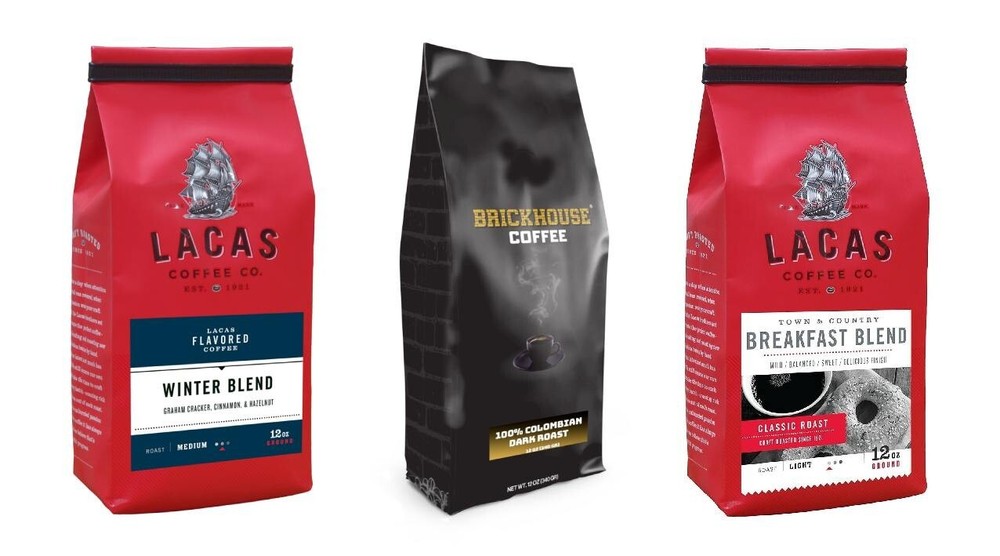 Flavored Coffee Bundle With Brickhouse Blend, Winter Blend and Breakfast Blend