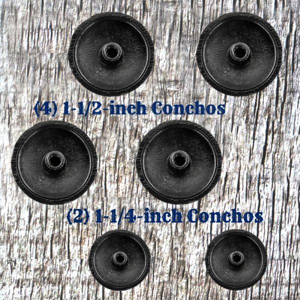 Wildflower Concho Saddle Set CON423-C-SD-SET-2