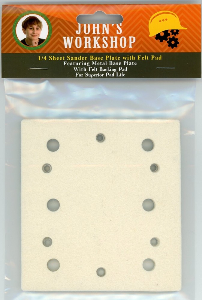 Bauer 2015C-B Sander Base Plate with Felt Pad