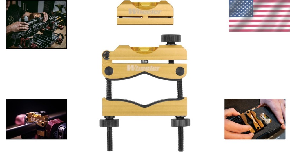 Heavy-Duty Reticle Leveling System with Storage Case - Optimal Scope Alignment