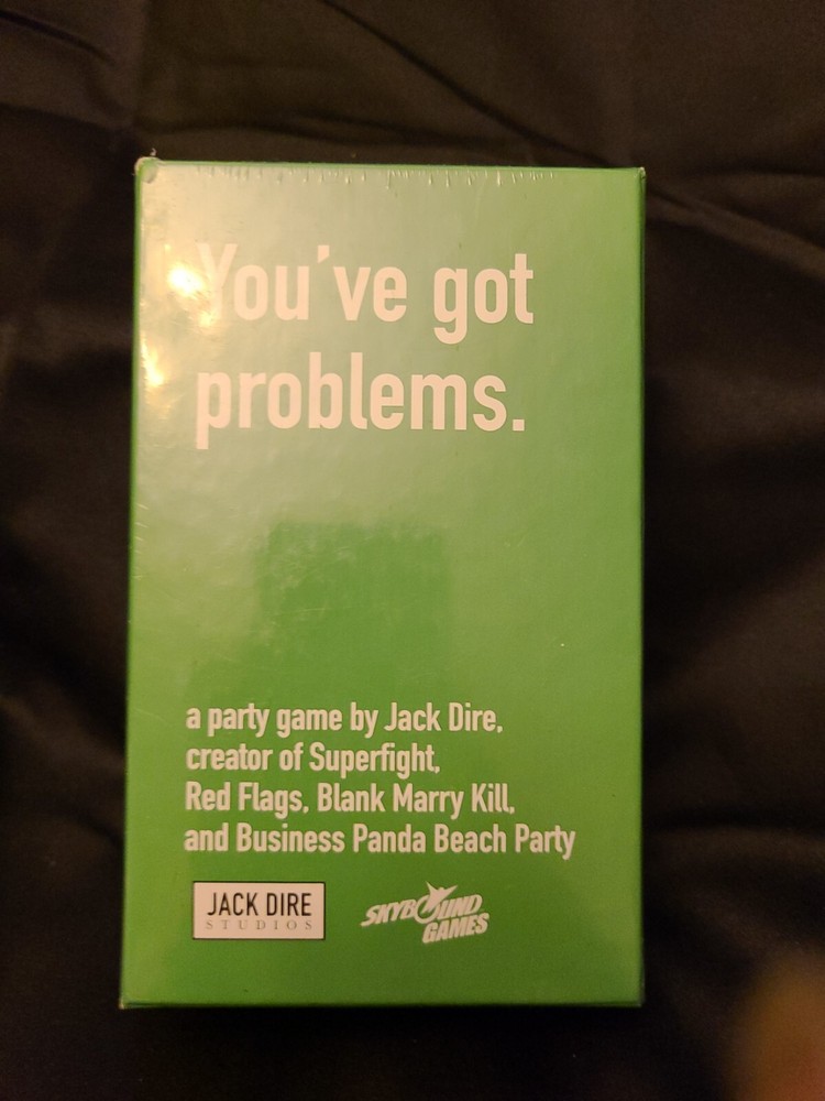 New Sealed You've Got Problems Card Game Core Deck 2018 Never Opened