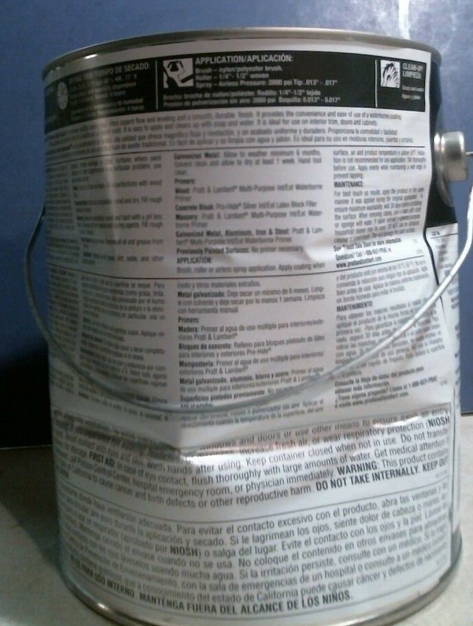 Pratt & Lambert Aquanamel Waterborne Alkyd Enamel Interior Satin Deep Base FS