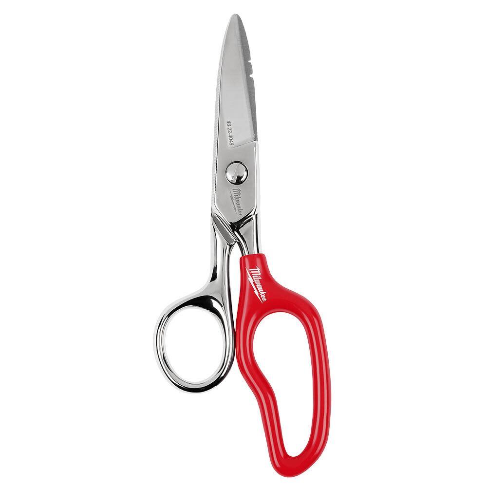 Milwaukee Electrician Scissors With Extended Handle