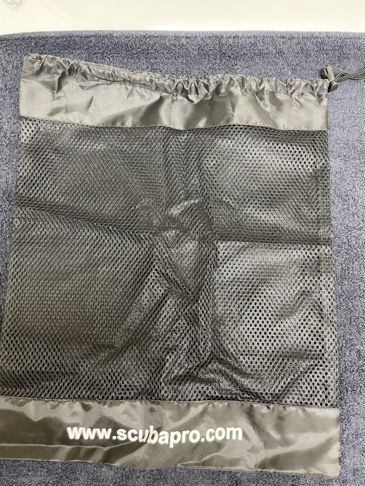Scubapro Small Mesh Drawstring Gear Bag Black