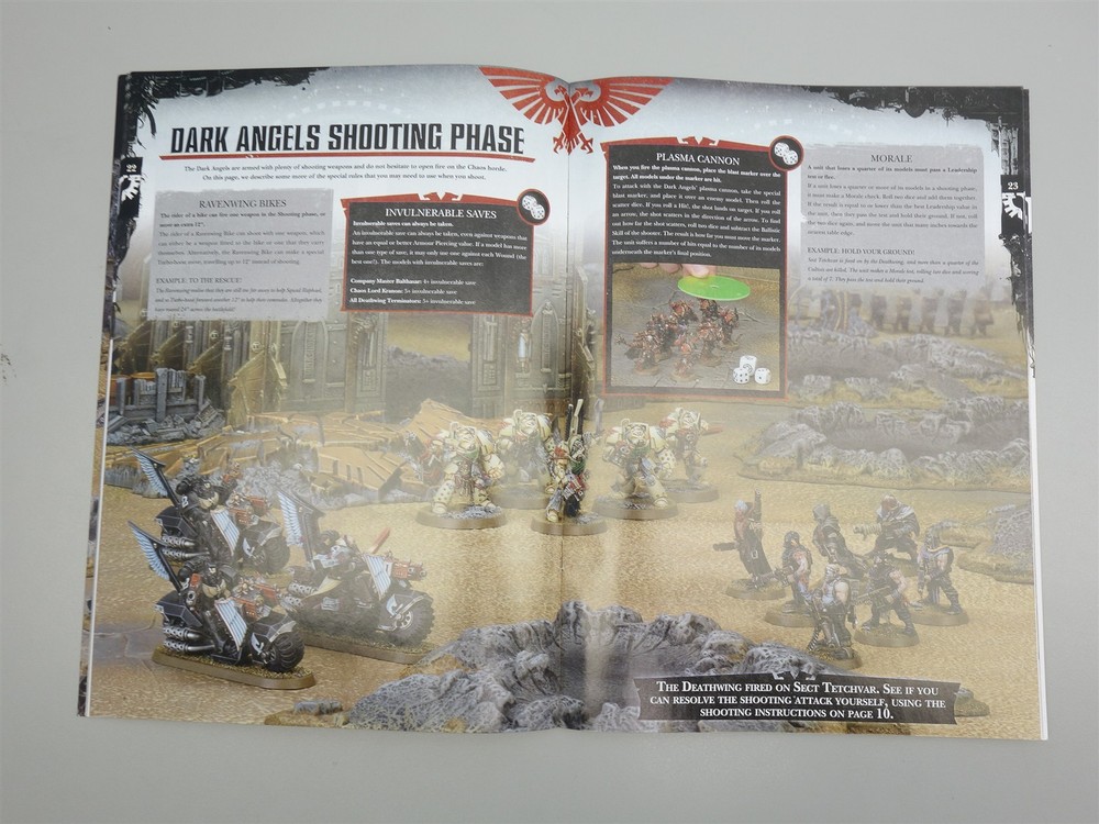 Warhammer 40K: Dark Vengeance Read This First Rulebook