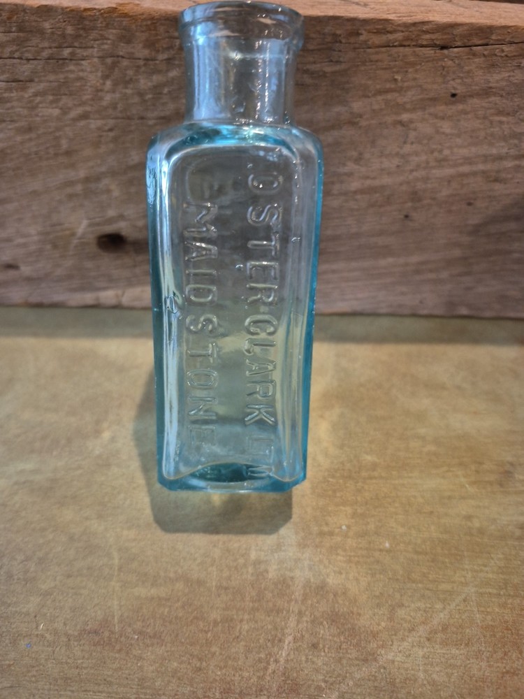 vintage Eiffel Tower Lemonade bottle, produced by Foster Clark Ltd