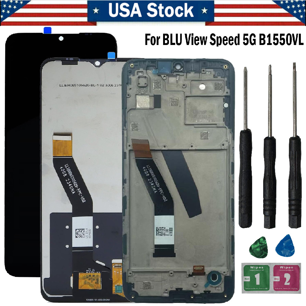 New 6.5" LCD Display Touch Screen Digitizer ±Frame For BLU View Speed 5G B1550VL