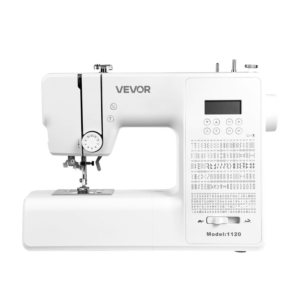 VEVOR Computerized Sewing Machine Digital Sewing Machine 200 Stitch Applications