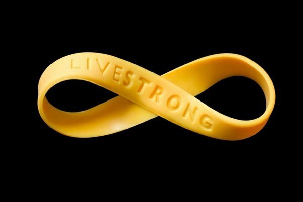 Livestrong Support Cancer Bracelet Size L/XL 8 New with Tags, Free Shipping
