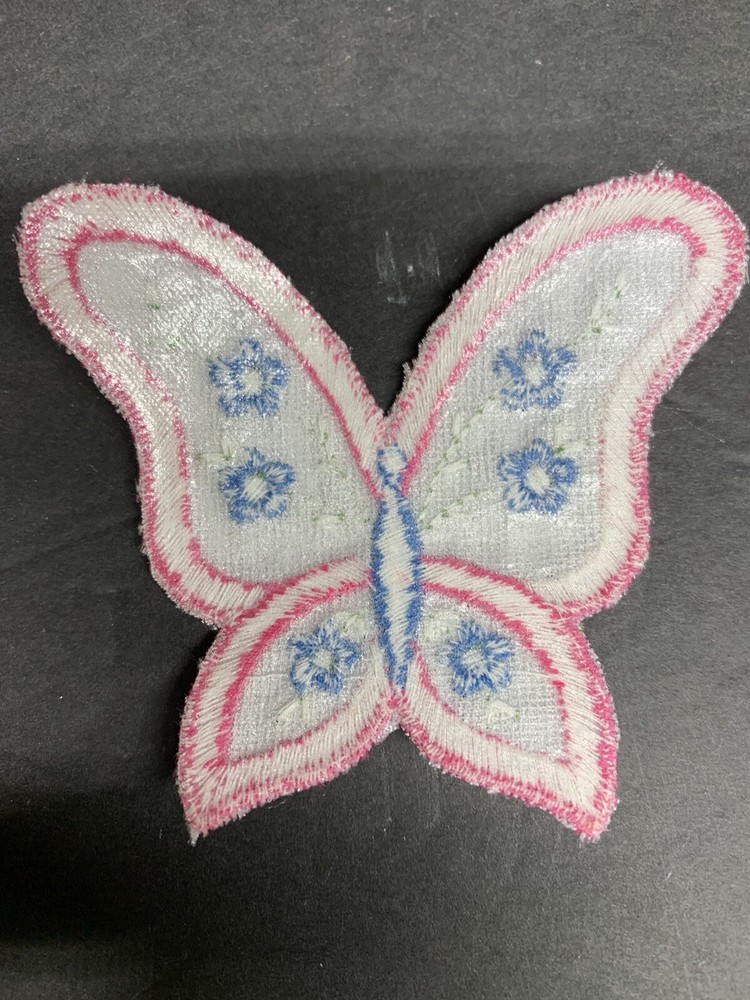 Vintage Pink Butterfly Patch