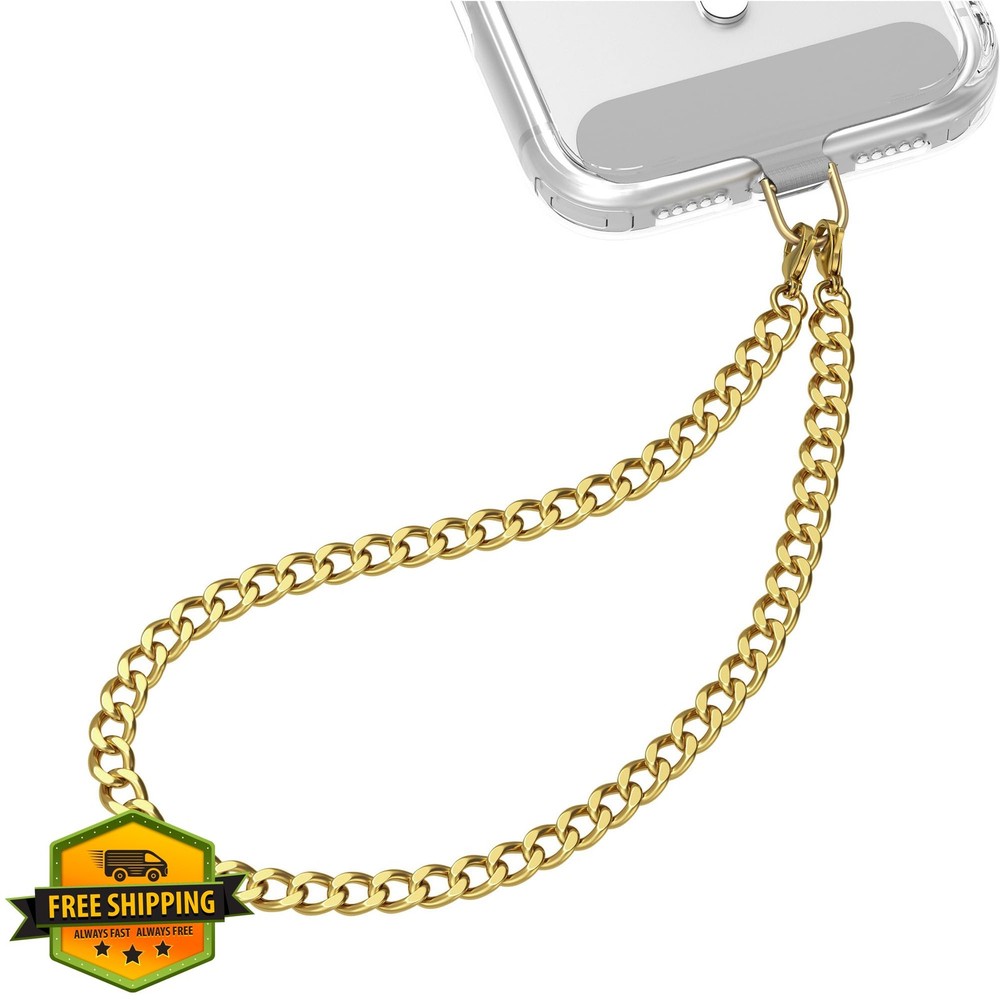 Niunisi Beaded Phone Charm Wrist Strap, Tether Tab