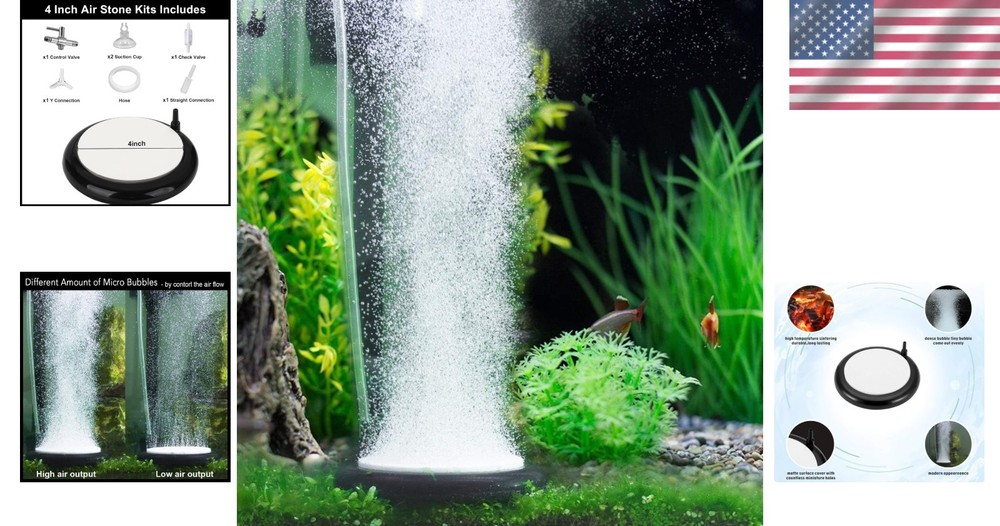 Deep Dissolving Air Stone for Hydroponic Tank