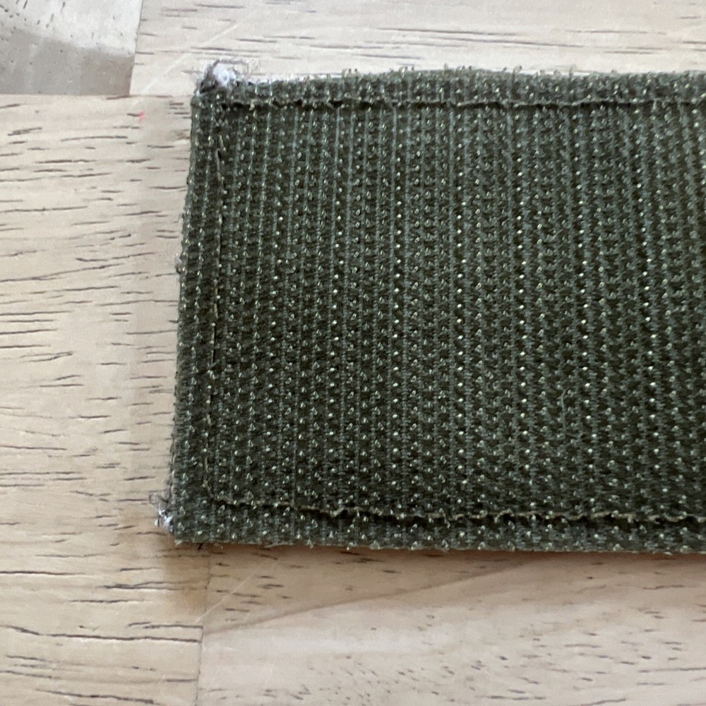 Embroided Patch Hook Loop American Flag USA Gray